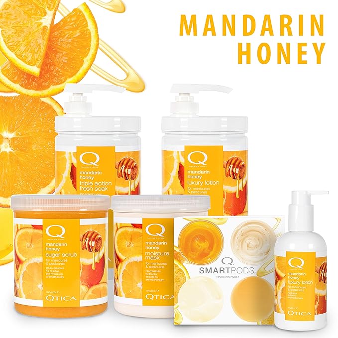 Qtica Smart Spa Sugar Scrub (Mandarin Honey, 7oz)