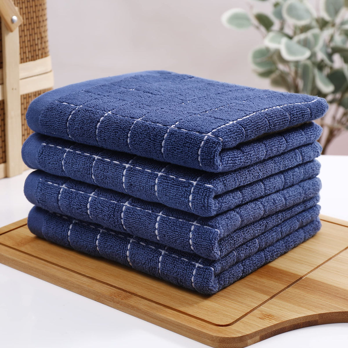100% Cotton Terry Kitchen Towels (24 Count)