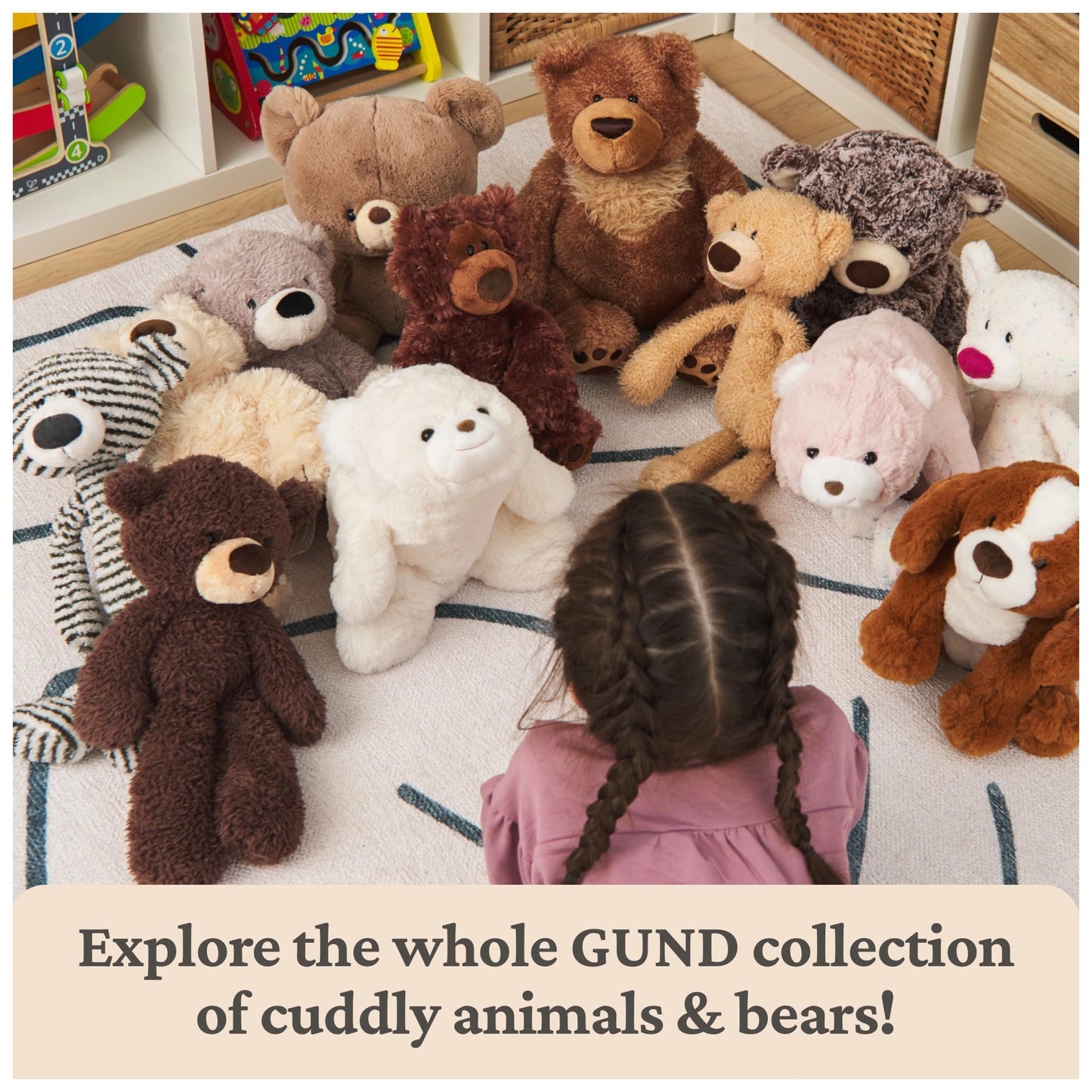 GUND Jumbo Philbin Teddy Bear, Large Teddy Bear, Stuffed Animal for Ages 1 and Up, Plush Toy, Chocolate Brown, 29"