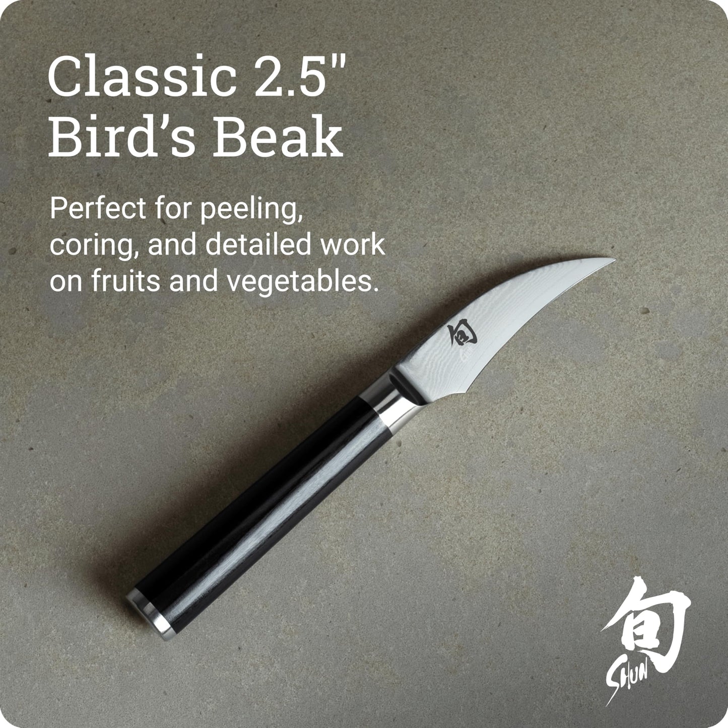 Shun Classic 2 1/2" Bird's Beak Knife