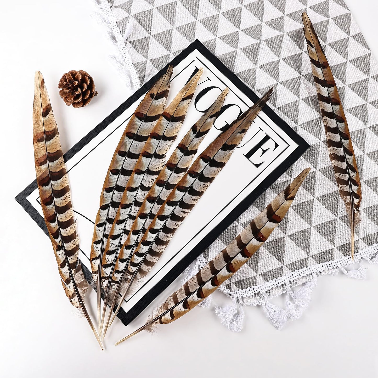 MehelloFeather Feather 5Pcs for Crafts Home Wedding Party Performance DIY Decoration