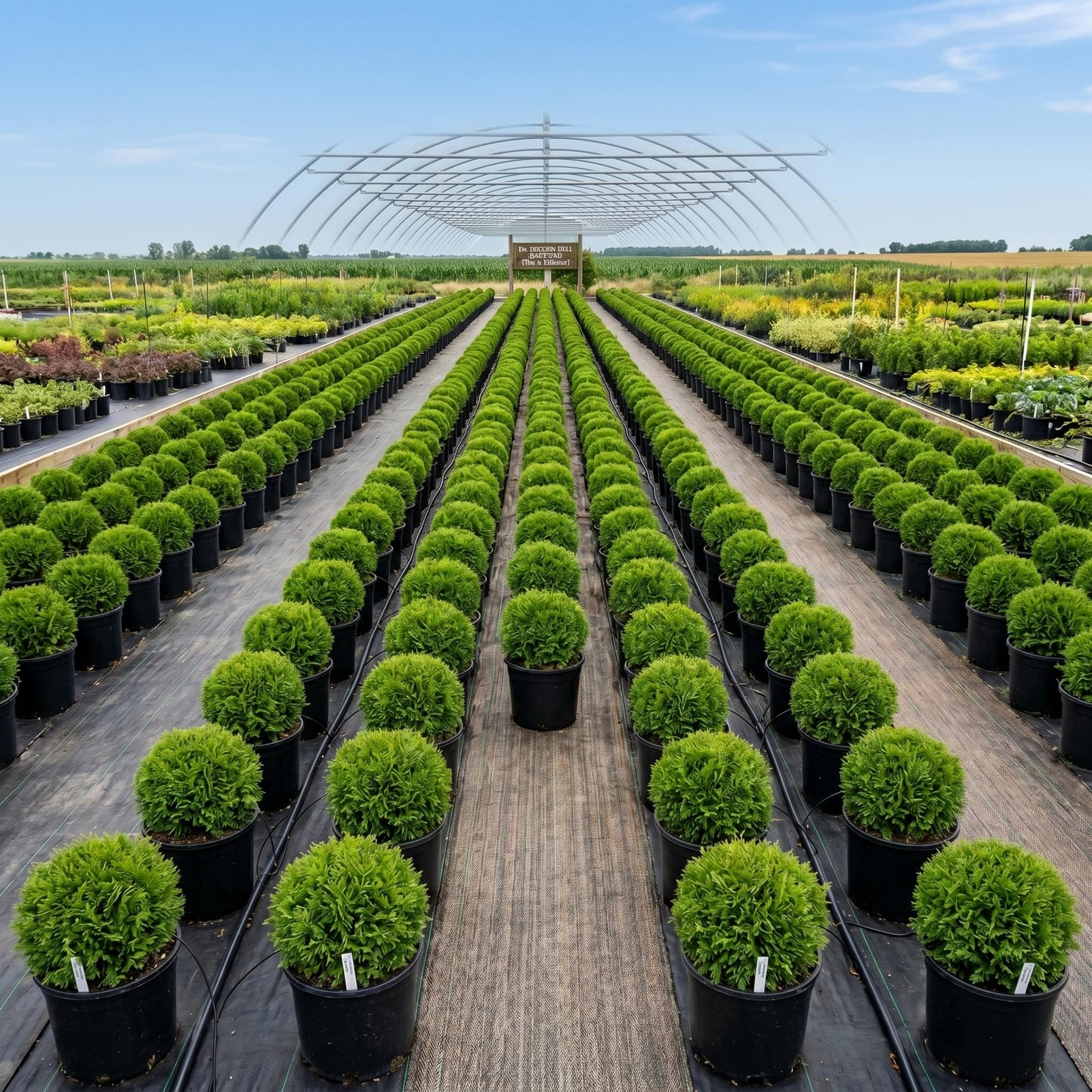 Mr Bowling Ball Live Shrub in Gallon Pot, 12-18 Inch Tall, Dwarf Arborvitae Shrub, Low Maintenance, Easy Care Evergreen Trees Live Plants for Garden Beds & Landscape