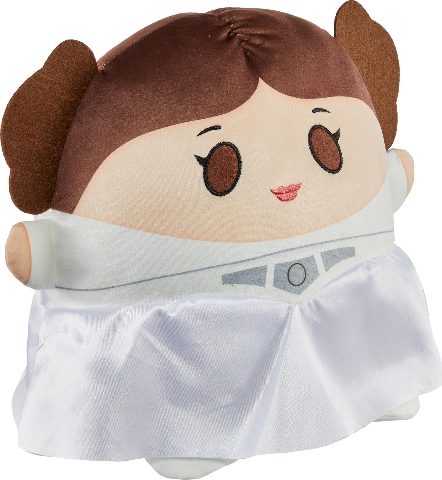 Mattel Star Wars Cuutopia Plush Figure, 10-inch Princess Leia Soft Rounded Pillow Doll, Collectible Toy Inspired by the Fan-Favorite Character