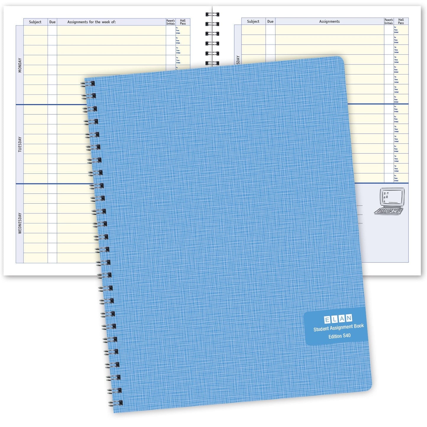 Undated Student Assignment Book (S40)