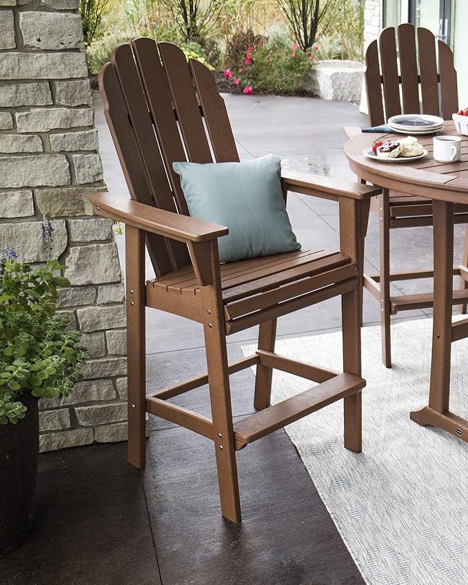 POLYWOOD® Vineyard Bar Chair, Lime