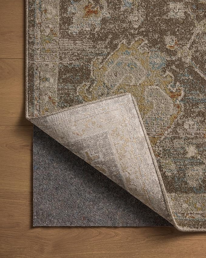 Loloi Magnolia Home by Joanna Gaines Mona Collection MOA-02 BARK/Multi 10'-0" x 14'-0" Area Rug