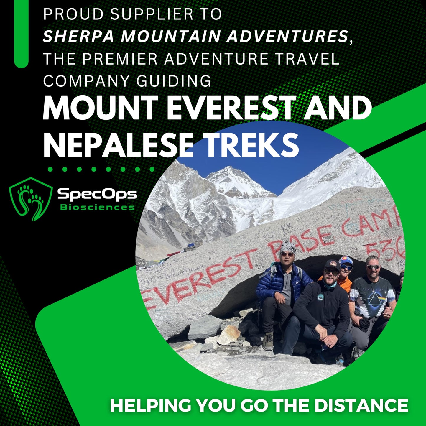 SpecOps Biosciences Trail-Ready Foot Combo – Military-Grade Moleskin + 2 Pairs Merino Wool Blend Socks for Hiking, Rucking & Long Miles