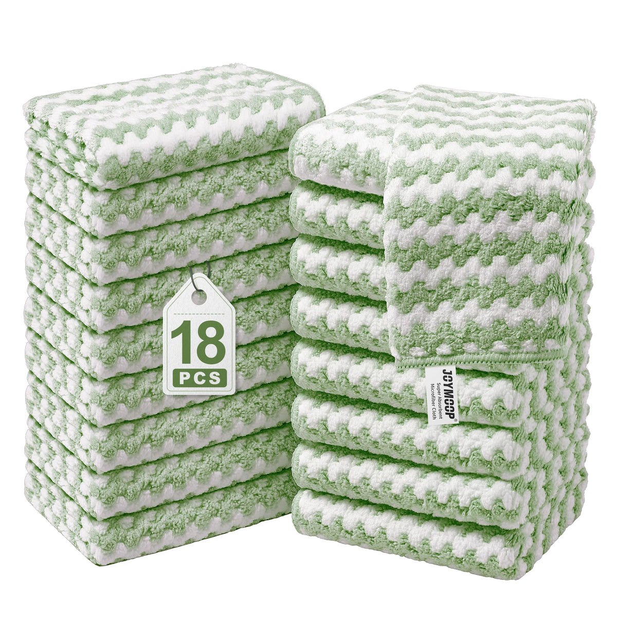 Microfiber Cleaning Cloths (18 Count)