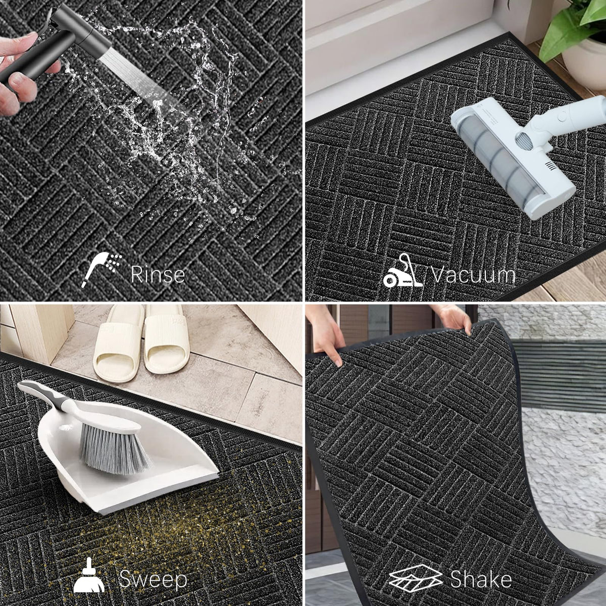 Indoor Outdoor Door Mat (8 Sq Ft)