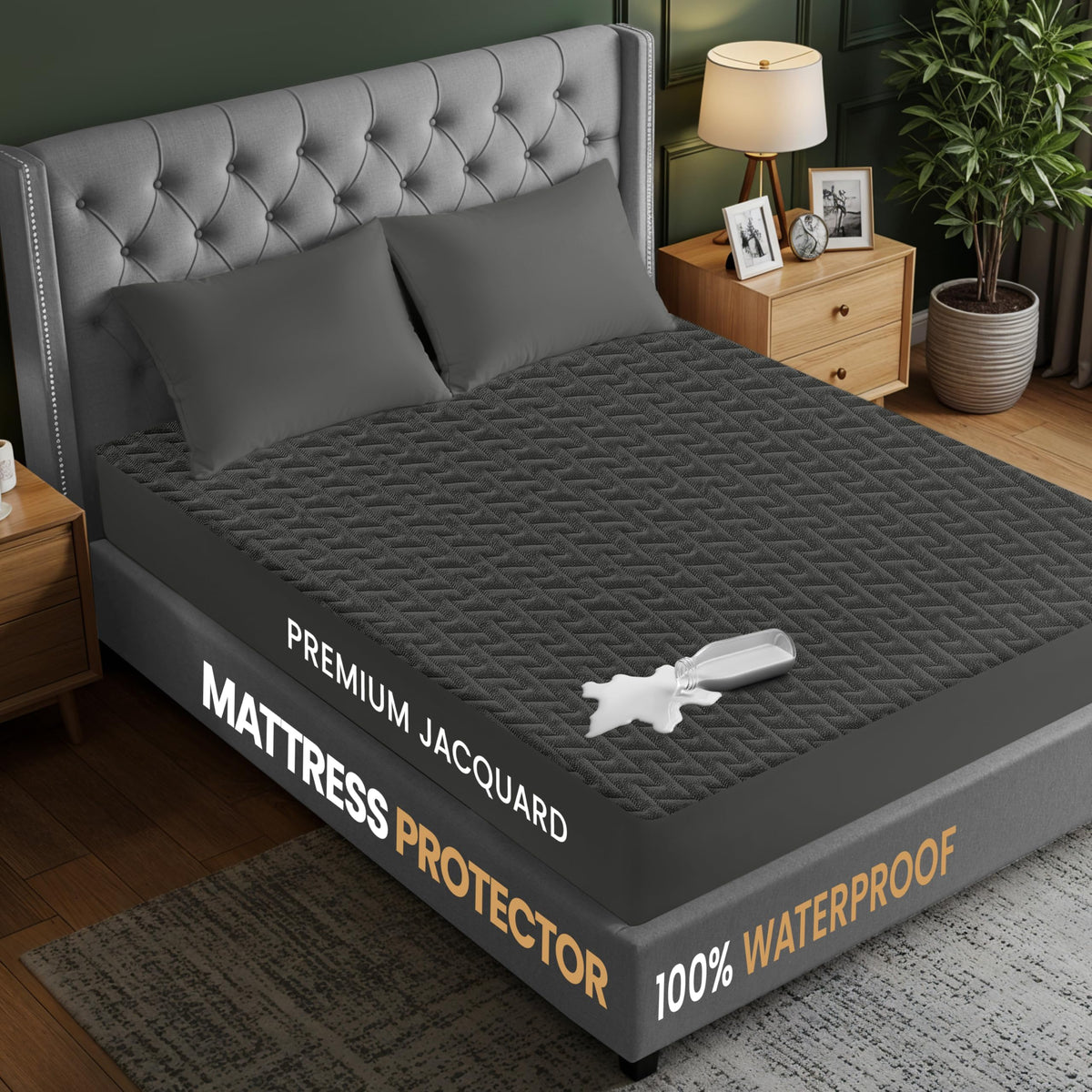 Premium Waterproof Mattress Protector Twin XL Size