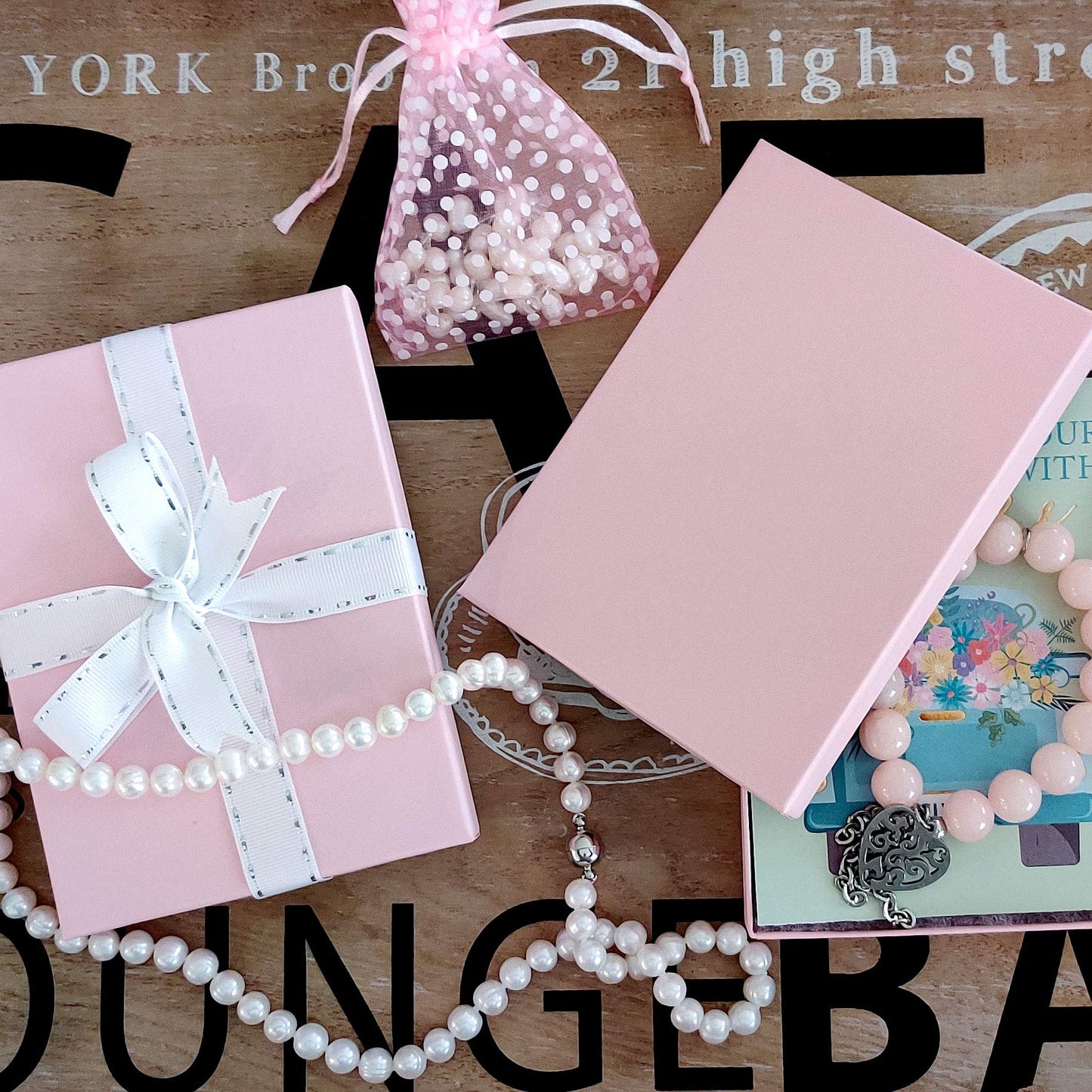 TheDisplayGuys - 25-Pack #53 Cotton Filled Cardboard Paper Jewelry Boxes Gift Case - Pastel Pink (5.4" x 3.9" x 1.0") - for Shipping or Storage