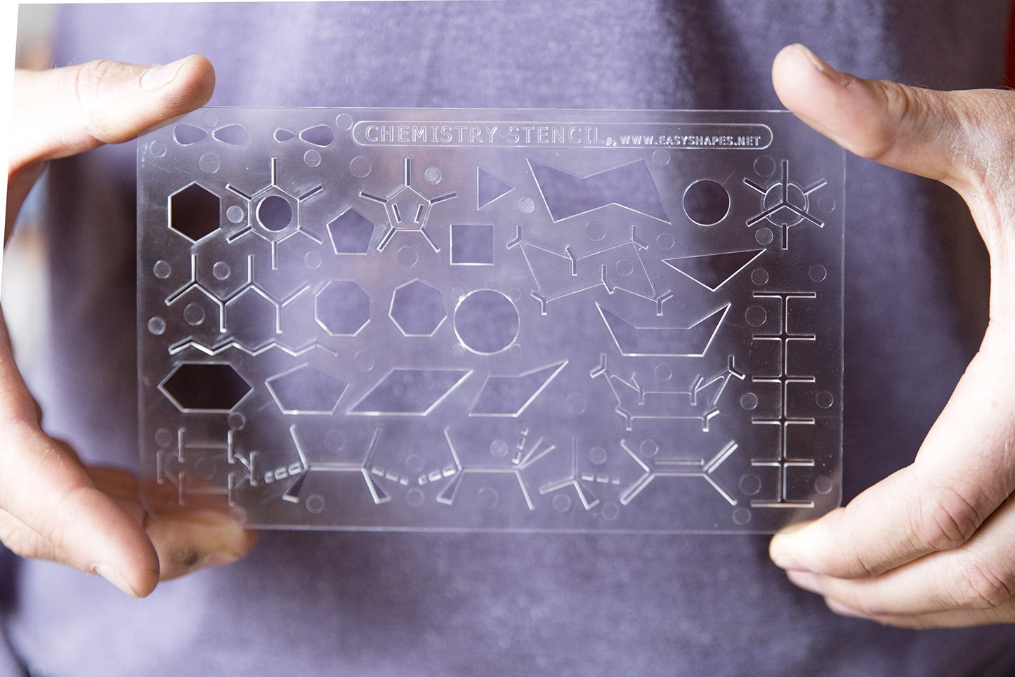 Easyshapes: Organic Chemistry Stencil Drawing & Drafting Template.