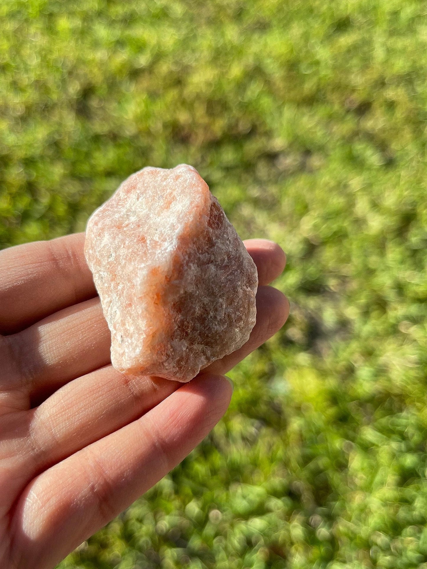 GAF TREASURES Wholesale Raw Sunstone, Natural Sunstone, Natural Rough Sunstone Crystals, Rough Sunstone, Sunstone Healing Crystals (Sunstone, 0.5 Pound)