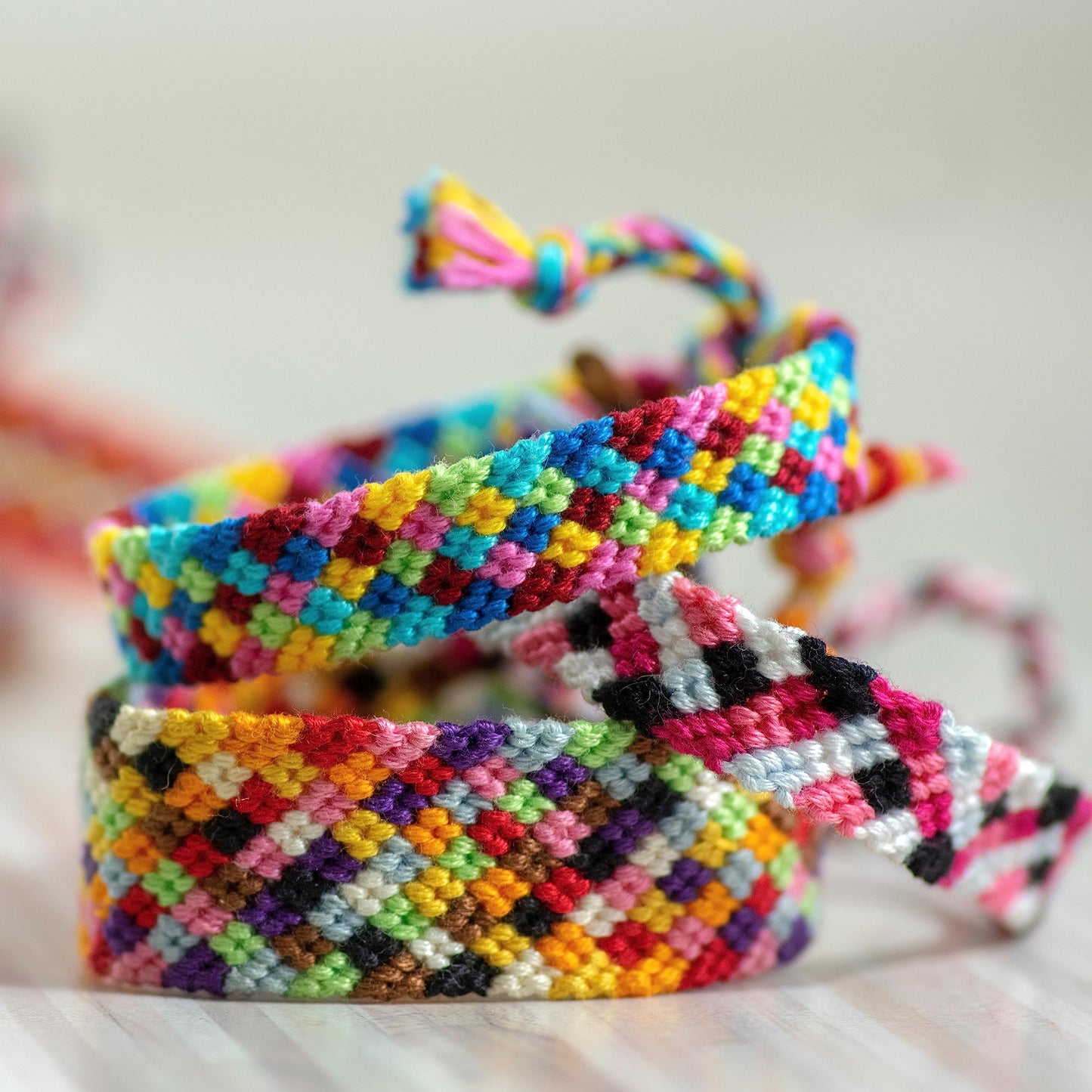 Leisure Arts Loom Bracelet Weaving, Bracelet Maker, Weaving Loom, Bead Loom, Bracelet Making Kit String, Weaving Kit, Beading Loom, Friendship Bracelet Making Kit, Weaving Loom for Adults