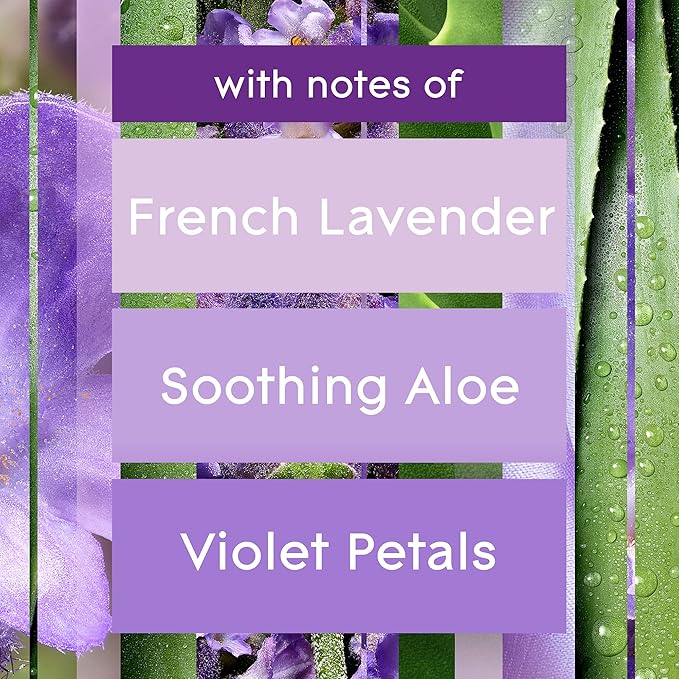 Glade PlugIns Refills Air Freshener Starter Kit, Scented and Essential Oils for Home and Bathroom, Tranquil Lavender & Aloe, 4.02 Fl Oz, 2 Warmers + 6 Refills