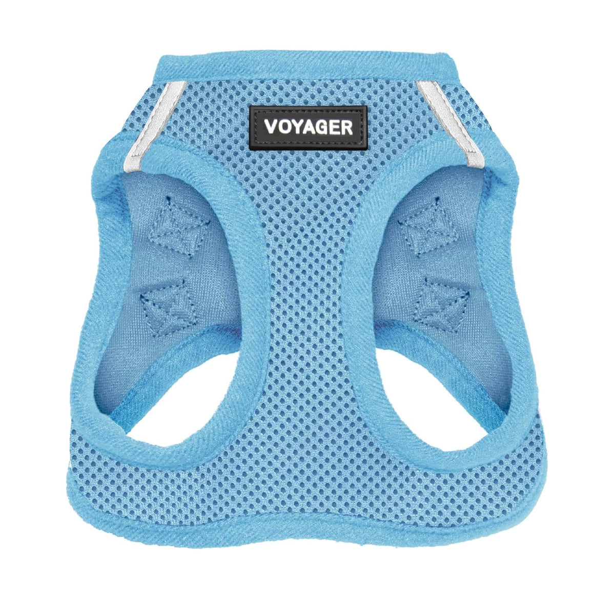 Voyager Step-in Air Dog Vest Harness - Orange/Black Trim, X-Small