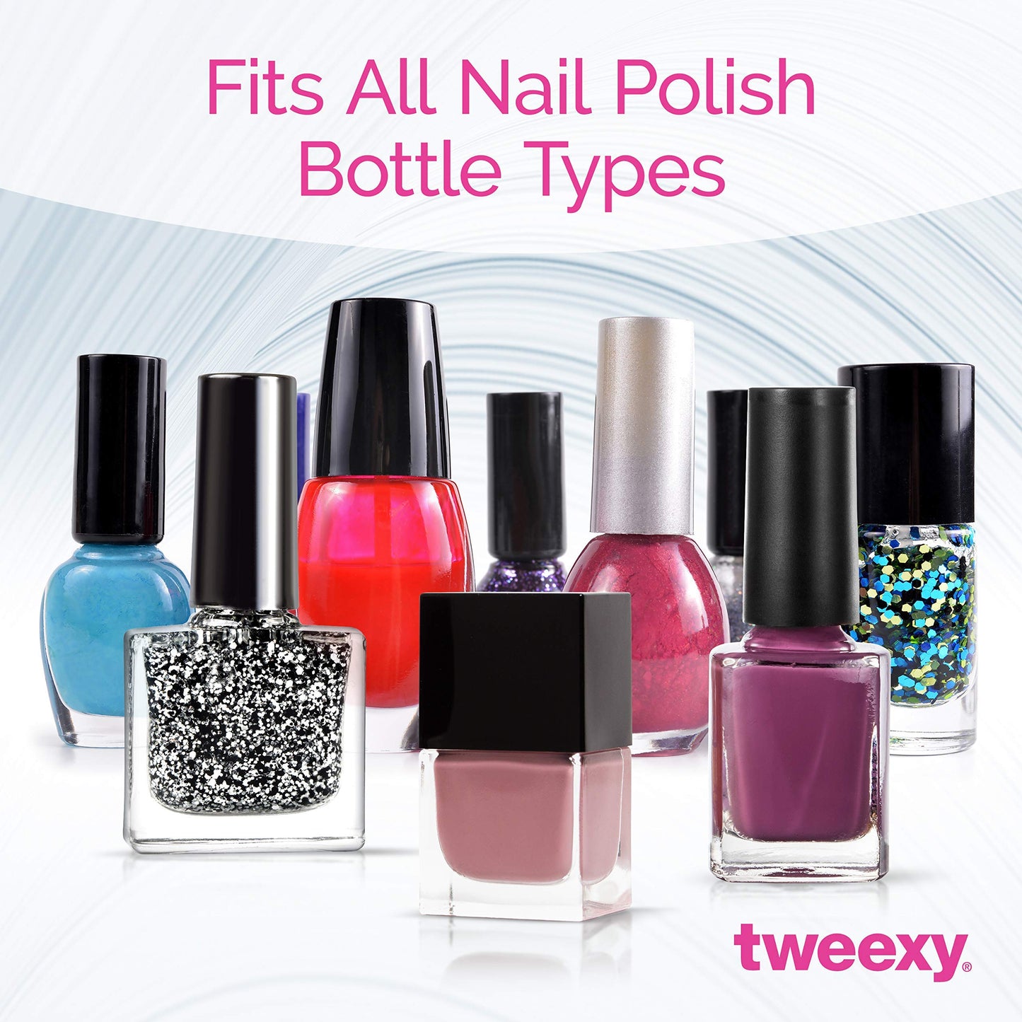 tweexy - 2 pack - Spa Green and Unicorn Wearable Nail Polish Holders