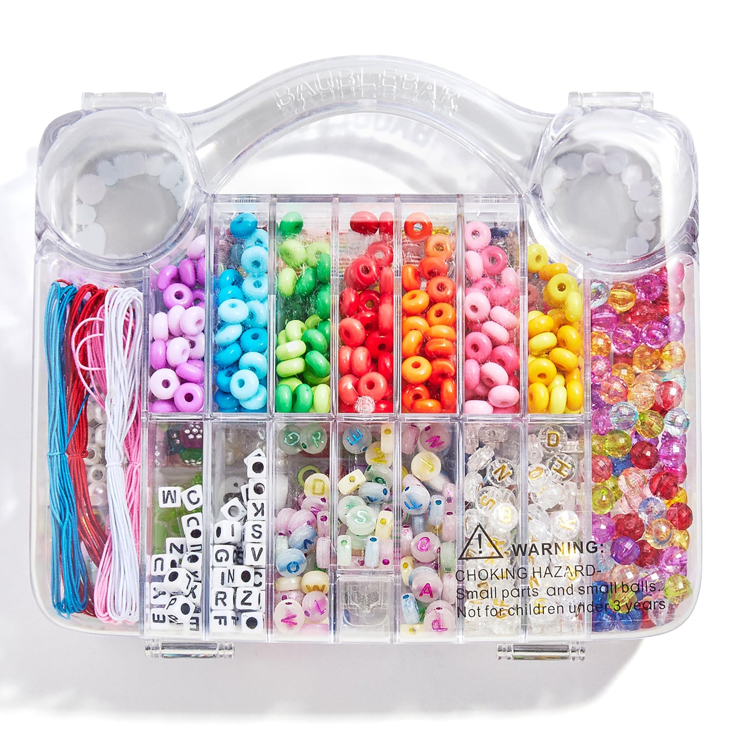BaubleBar Ultimate DIY Bracelet Kit | 1000+ Pcs | Great for a Gift or Party | Bracelet Jewelry Making Kit with Beads