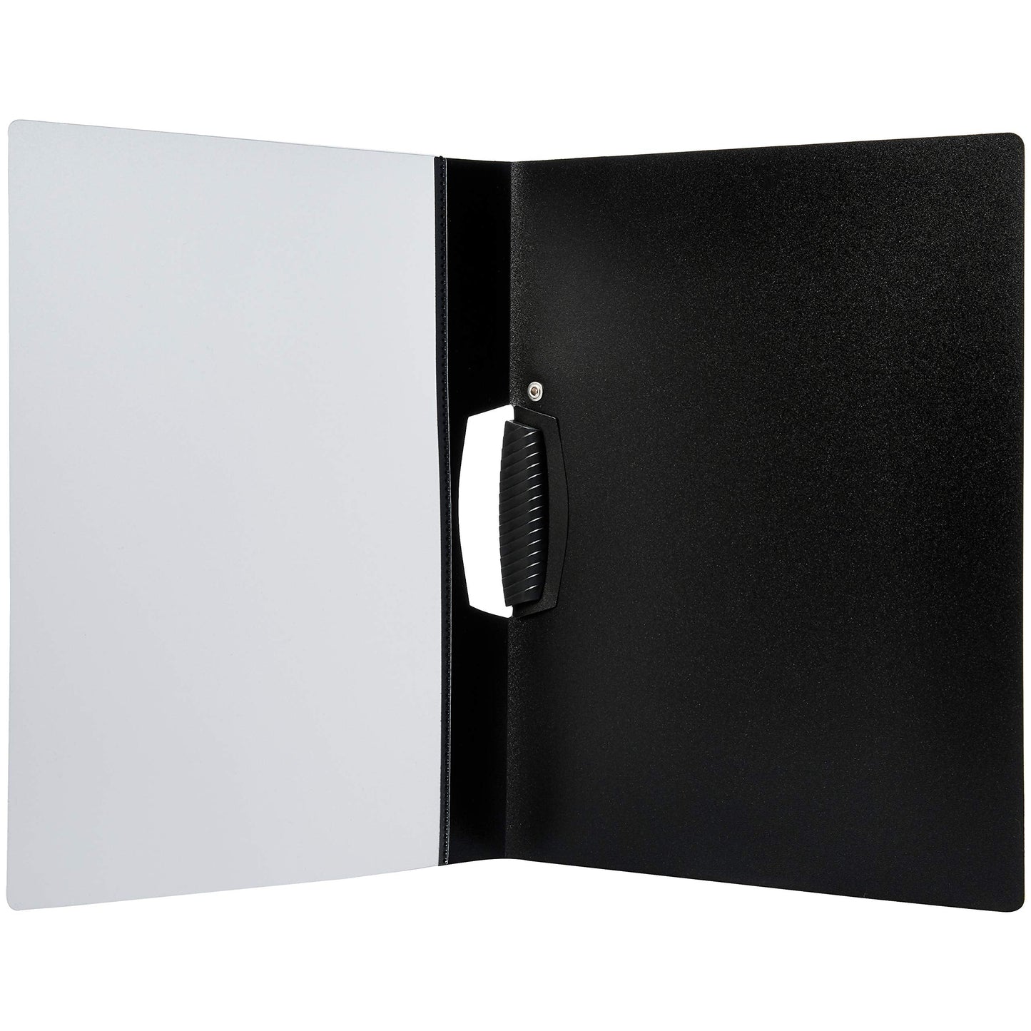 Amazon Basics Report Covers with Clip, Clear Front Presentation Folders, 9 x 10.5 inches, Grey, Pack of 10