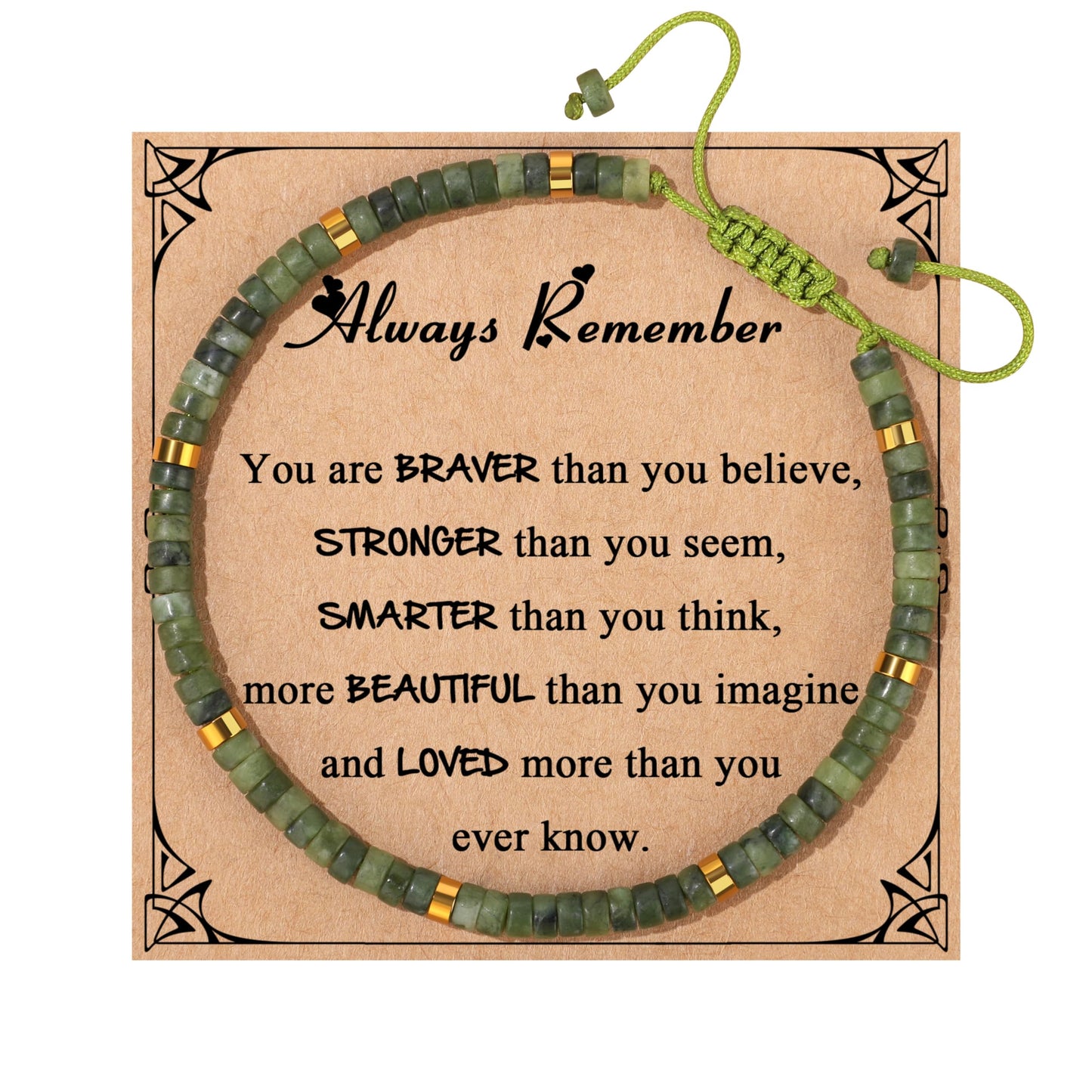 JoycuFF Teen Gifts Teenages Bracelets Teen Trendy Stuff Birthday Christmas Gifts Natural Stone Bracelets Cute Teenager Jewelry for Women Friends Sister Mom Daughter Wife Friend