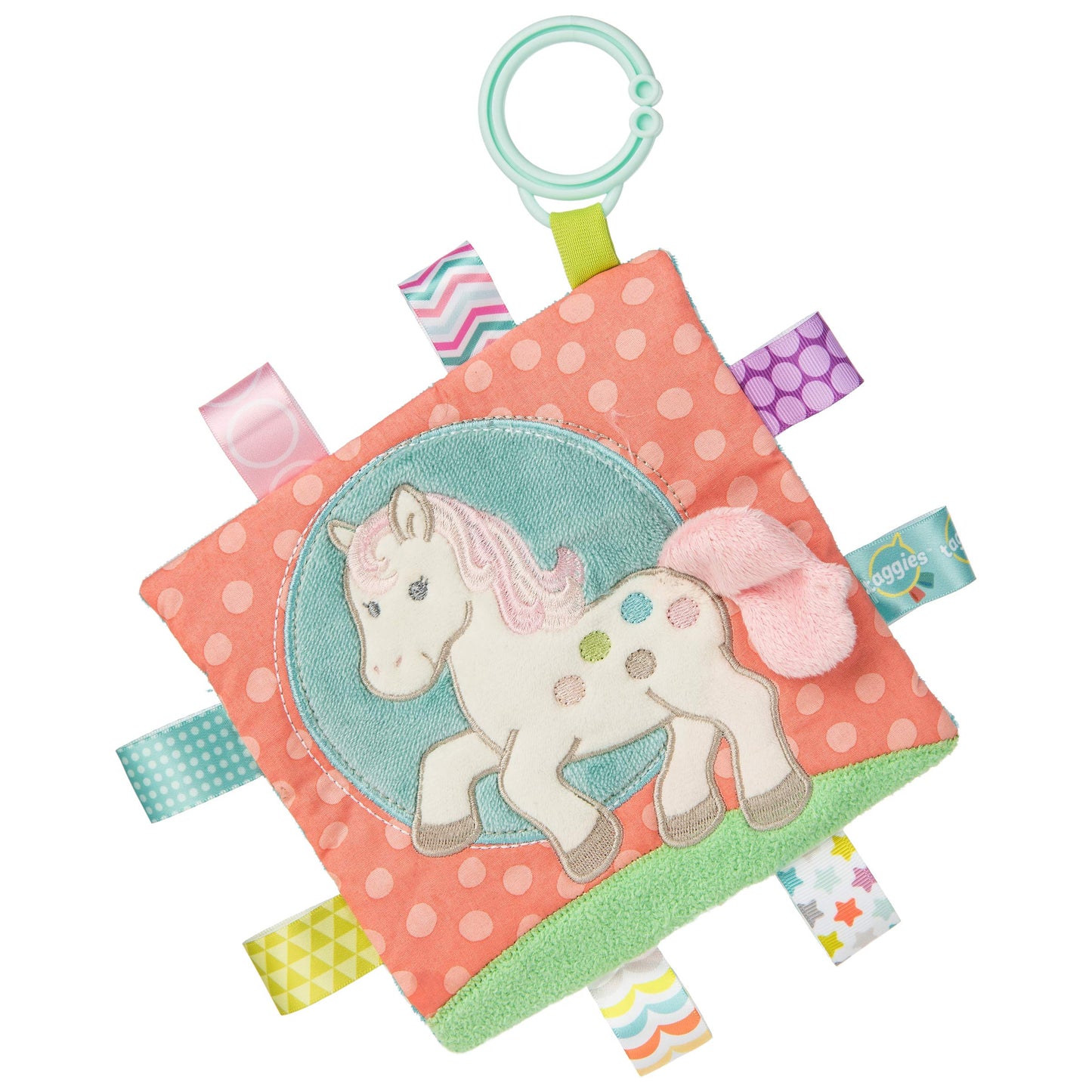 Mary Meyer Baby Gift Set Boxed Soft Toys, 3-Piece, Taggies Painted Pony