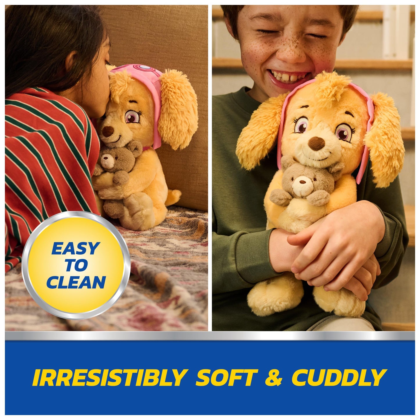 Paw Patrol GUND Skye with Kai Teddy Bear, Official Skye Plush Toy, Dog Stuffed Animal for Ages 1 and Up, 9.5”
