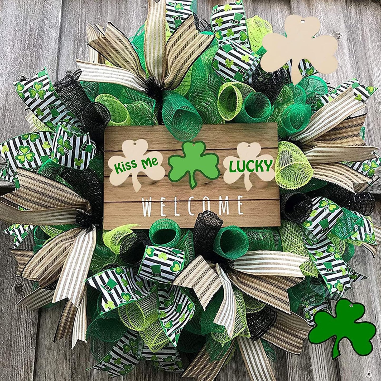 JStnana 3 Rolls Green Burlap Deco Mesh Ribbon for Wreath Crafts, 10 Inch x 30FT Per Roll Decorative Mesh Ribbon Wrapping Ribbon Rolls for Christmas Tree New Year DIY Crafts Making