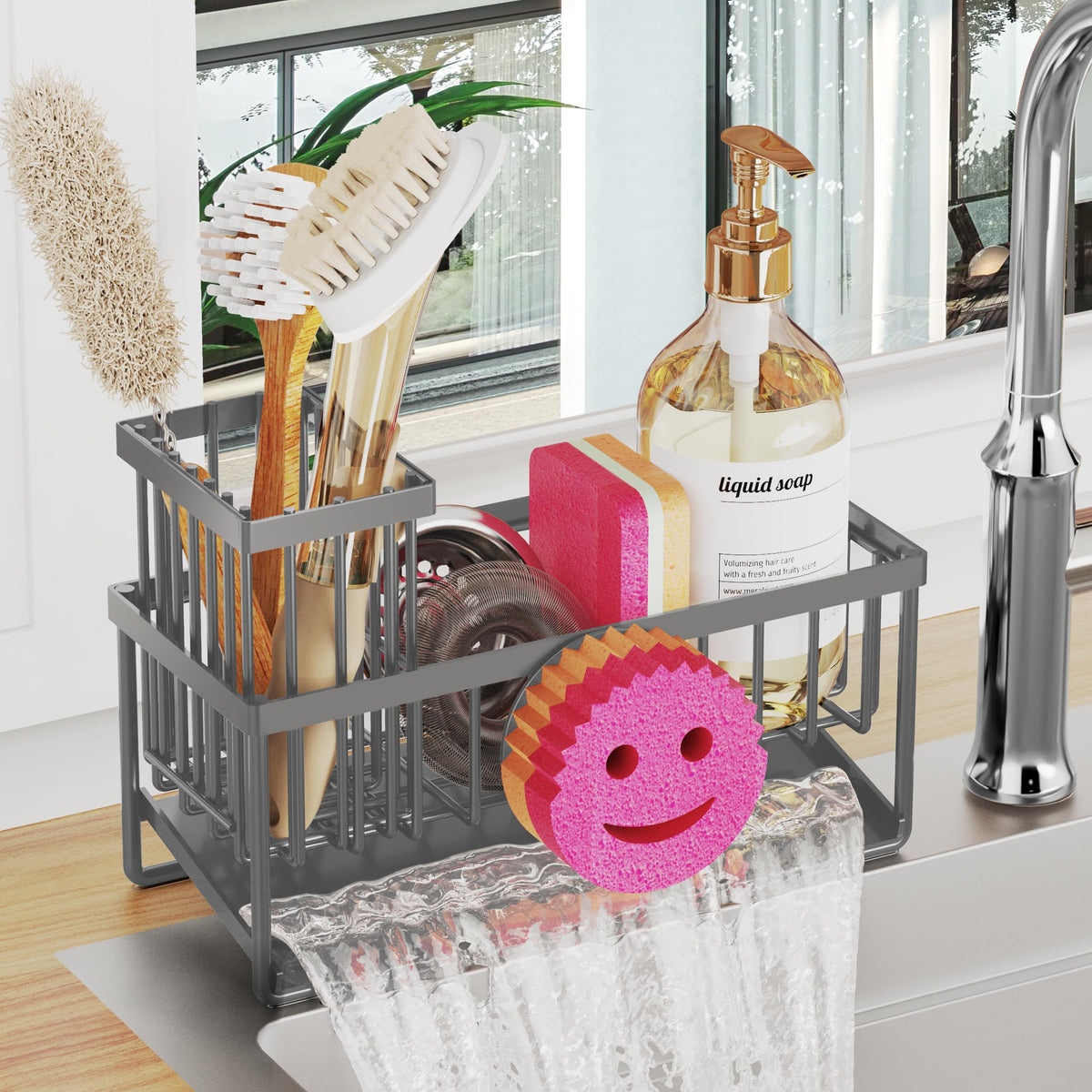 Sponge Holder for Kitchen Sink
