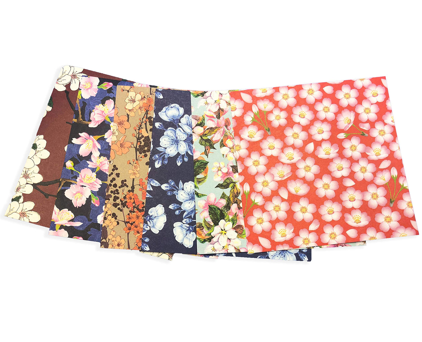 Origami Paper 500 sheets Cherry Blossoms 4" (10 cm): Tuttle Origami Paper: Double-Sided Origami Sheets Printed with 12 Different Illustrated Patterns