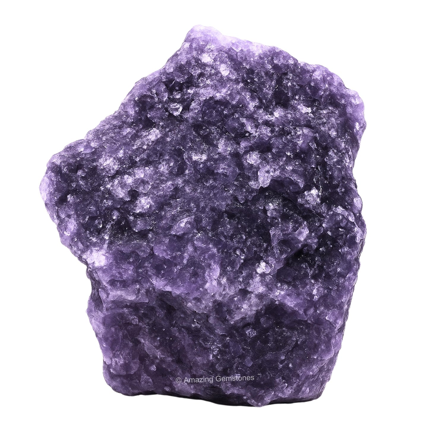 Amazing Gemstone Lepidolite Raw Crystals and Healing Stones, Natural Rocks for Tumbling and DIY Raw Stones and Crystals (5 Pieces)