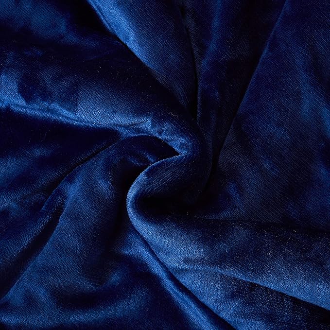 SOCHOW Sherpa Fleece Throw Blanket, Double-Sided Super Soft Luxurious Plush Blanket Twin Size 60 inchx80 inch, Blue