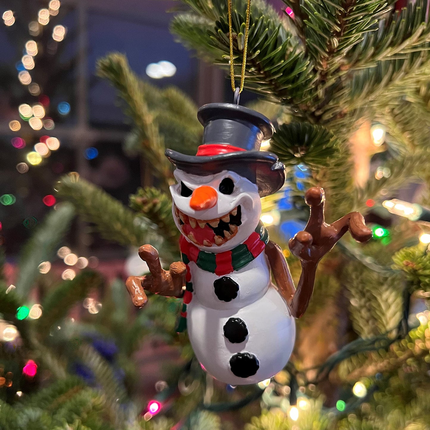 Tree Buddees Evil Snowman Halloween Horror Christmas Ornaments