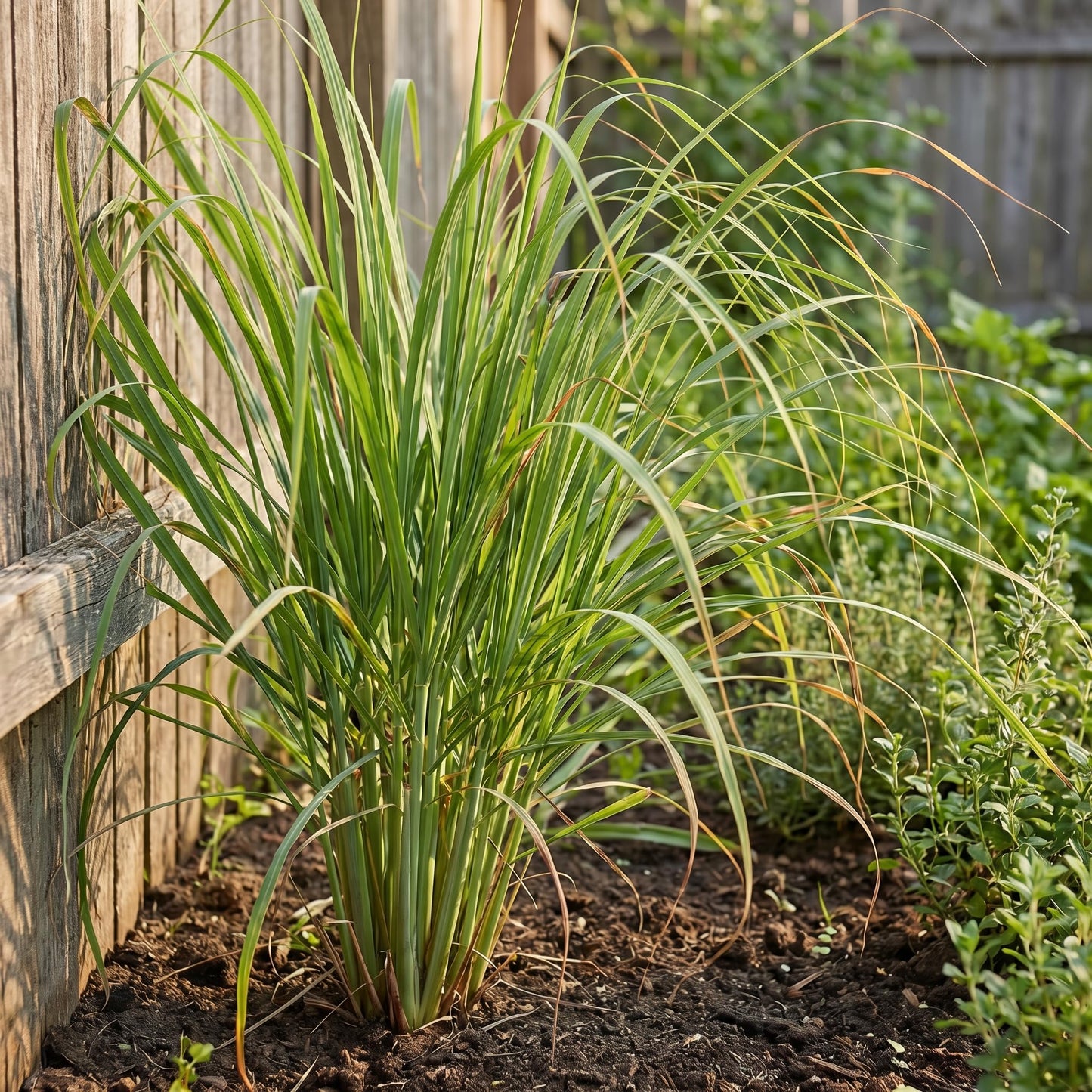 8 Lemongrass Plants Live 4-8 Inch Tall, Large Fragrant Lemon Grass Herbs Stalks for Container, Patio, or Garden, Well Rooted, High Yield