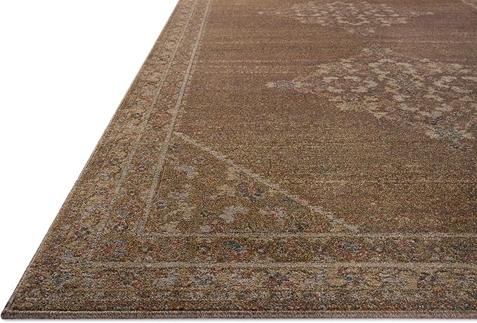 Loloi Magnolia Home by Joanna Gaines Mona Collection MOA-04 Sunset/Natural 2'-6" x 10'-0" Runner Rug