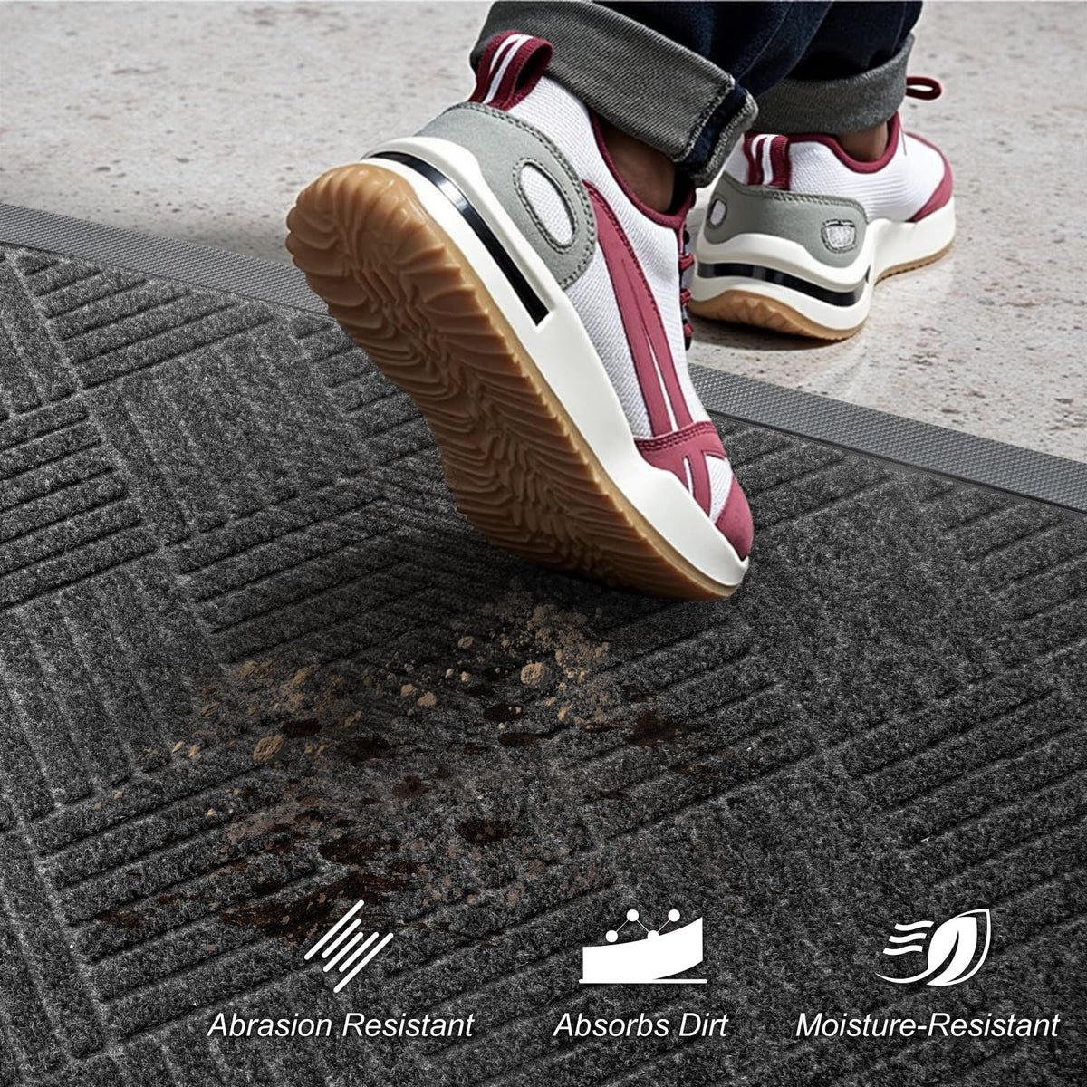Indoor Outdoor Door Mat (24 Sq Ft)