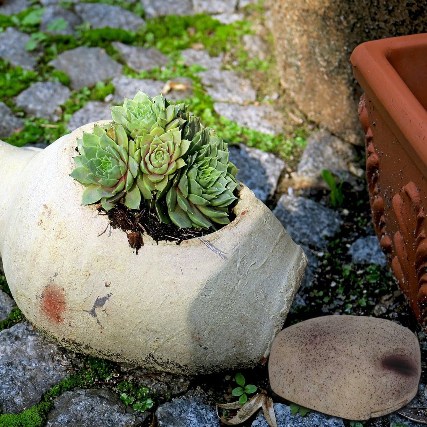 Hide A Key Outside Key Lock Box with Code Outdoor Large Size Fake Rock Key Hiders Holder Containers secret Compartment items Safe Storage Indoor Yard Garden Geocaching