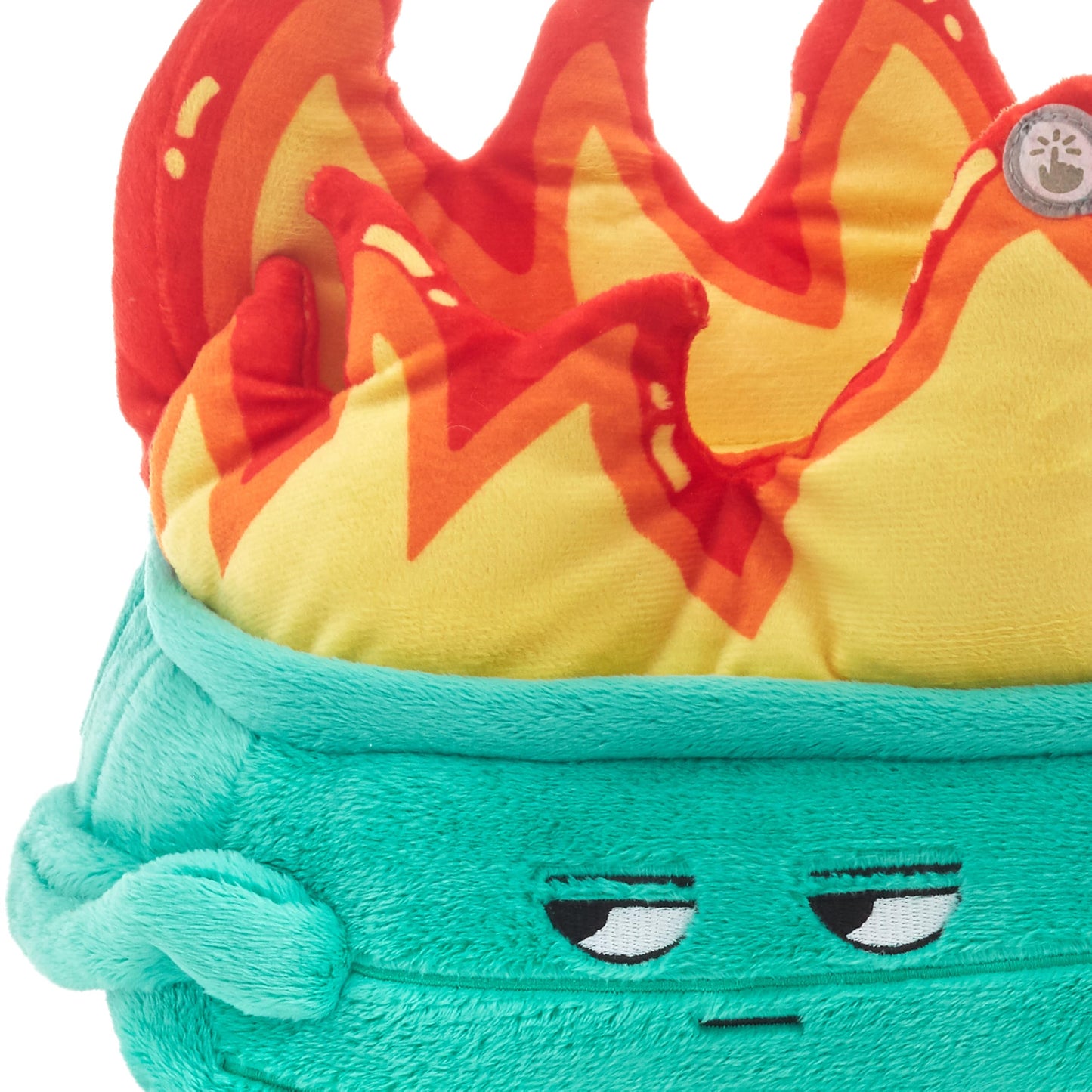 Hallmark Shoebox Dumpster Fire Plush with Sound and Motion (I Will Survive) Gift for Friends, Coworkers, Easter Gifts for Kids