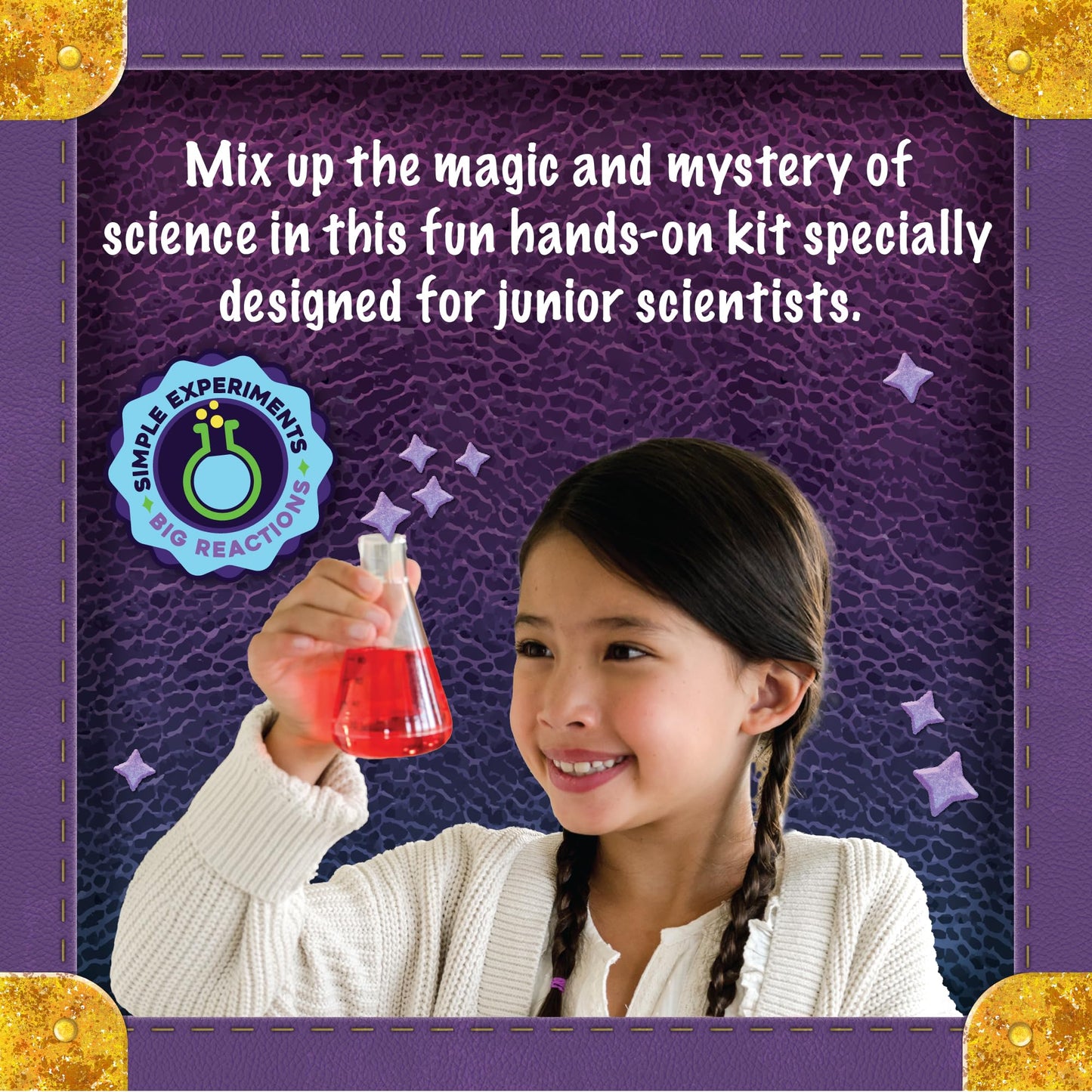 MindWare Junior Science Academy: Magic Potion Science Chemistry Set – 5 Amazing Beginning Kids Science Experiments for Kids Ages 4 & Up – Fun Science Lessons for Home or School