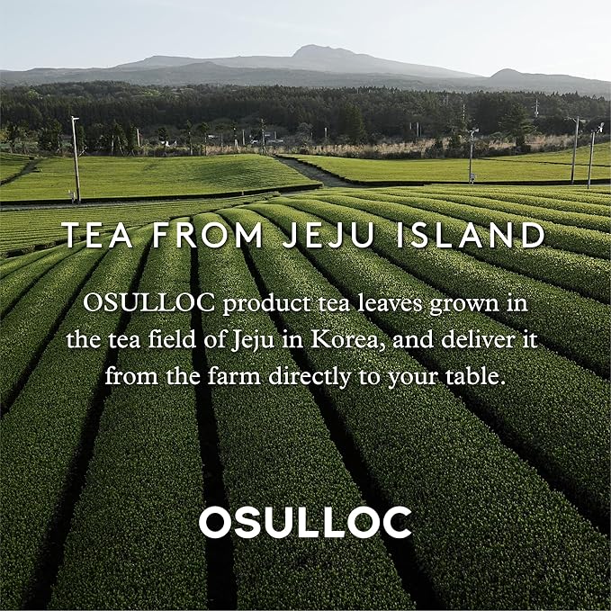 OSULLOC Honey Pear Tea (Sweet Pear & Honey Flavor), Fruit tea Blend, Premium Teabags from Jeju Island, 20 count