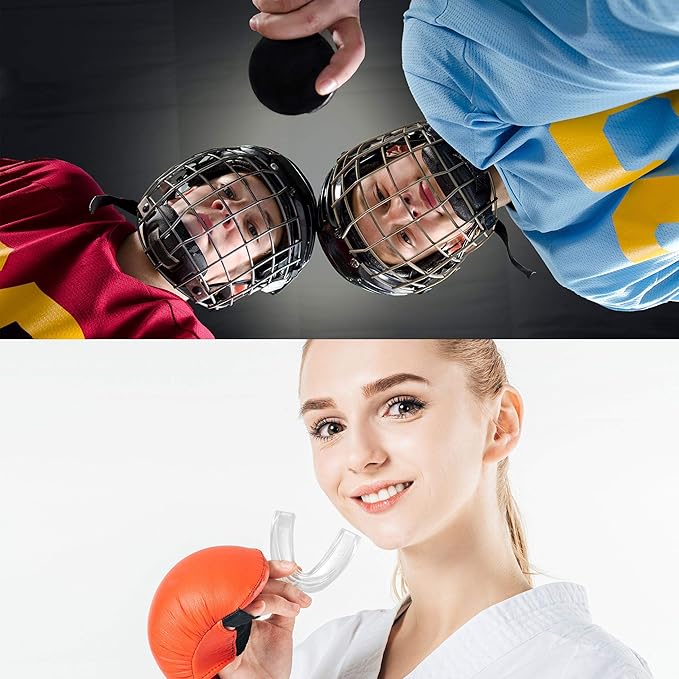 ProDental Sports Mouth Guard - 2 Pack, Custom Fit Mouthguard for Adults & Teens 12+ - BPA-Free, Soft & Moldable Mouthguards for Football, MMA, Boxing, Lacrosse - Made in USA