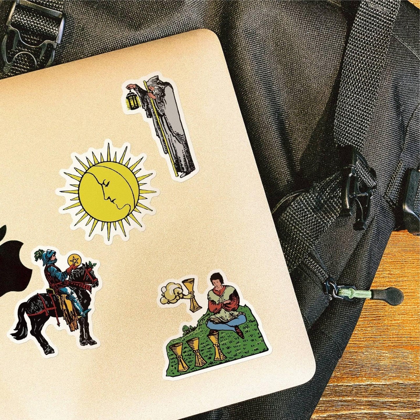 Joyppy 103 PCS Tarot Stickers for Journaling, Based on The Rider Waite Smith Tarot Cards Characters & Symbols, Astrology Occult Witchcraft Accessories Stamps Decor Gifts for Deck Beginners Learning