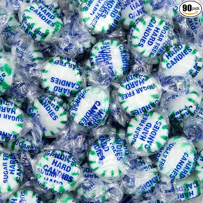 Sugar-Free Starlights Spearmint Hard Candy, 1-Pound Pack