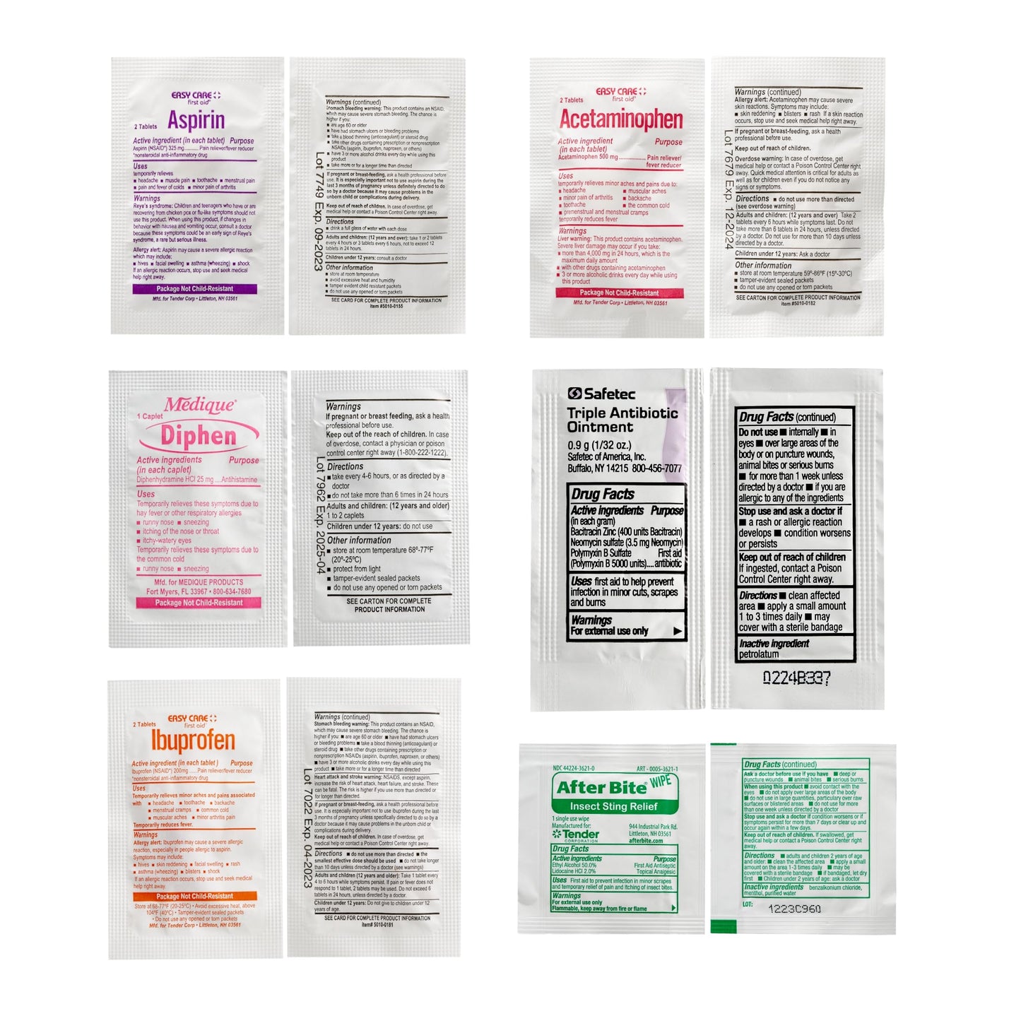 Adventure Medical Kits Mountain Series Medical Kit - Hiker - Emergency Medical First Aid Kit - for 2 People for 2 Days - Comes with a Trauma Pad, Medicine, Guide Book & More - Sunset