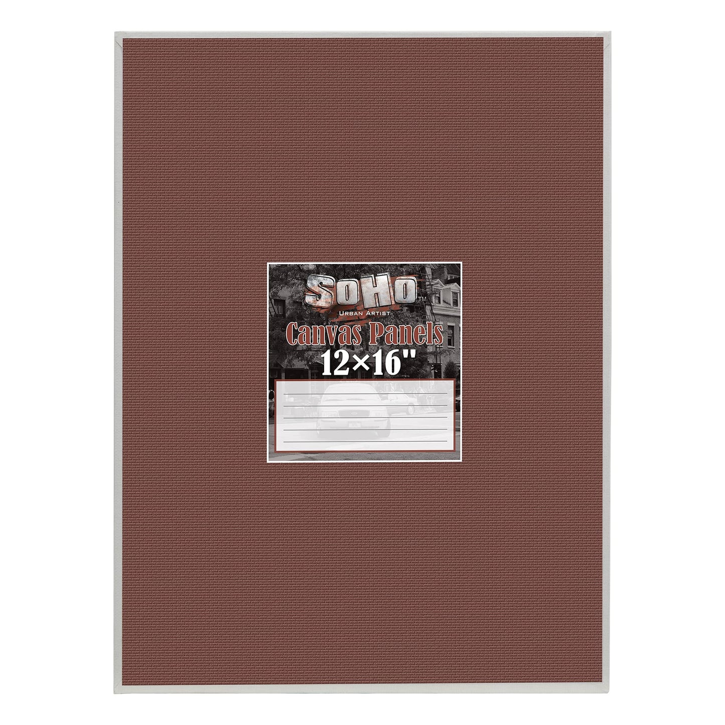 SoHo Artist Cotton Canvas All Media Panels - 14x18-3 Pack of Double Primed Cotton Acid-Free Panels Bonded Canvases for Paintings, Artwork and More