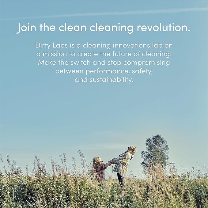 Dirty Labs | Murasaki Scent | Bio-Liquid Laundry Detergent | 80 Loads (21.6 fl oz) | Hyper-Concentrated | High Efficiency & Standard Machine Washing | Nontoxic, Biodegradable | Stain & Odor Removal