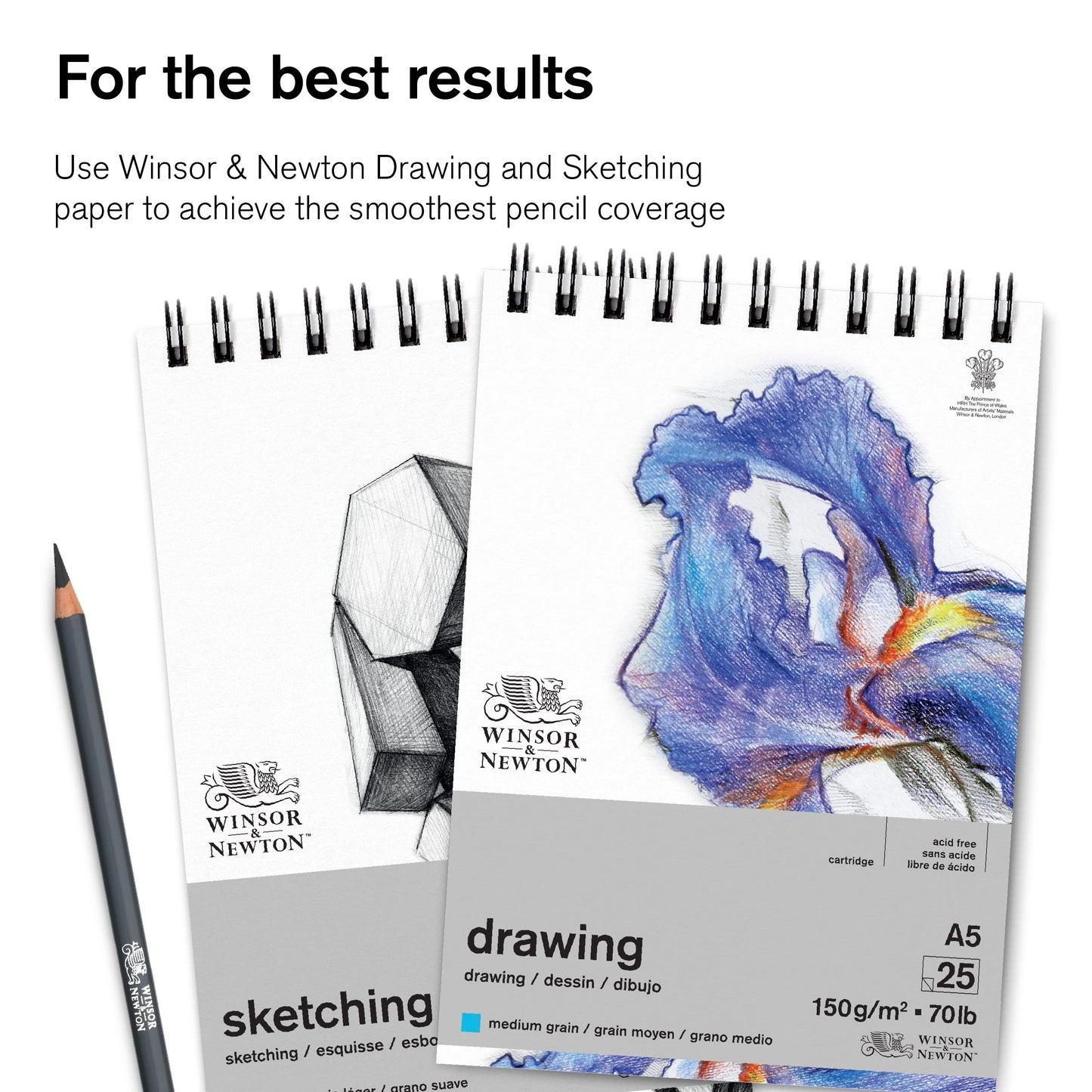 Winsor & Newton Studio Collection, 6 Count, Charcoal Pencils