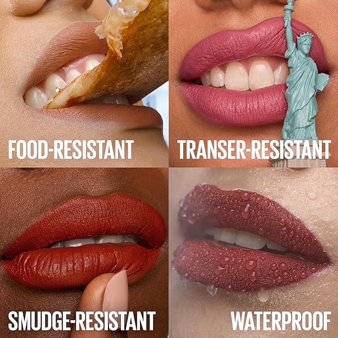 Maybelline Super Stay Matte Ink Liquid Lipstick Makeup, Long Lasting High Impact Color, Up to 16H Wear, Dreamer, Warm Pink Neutral, 1 Count, Packaging May Vary