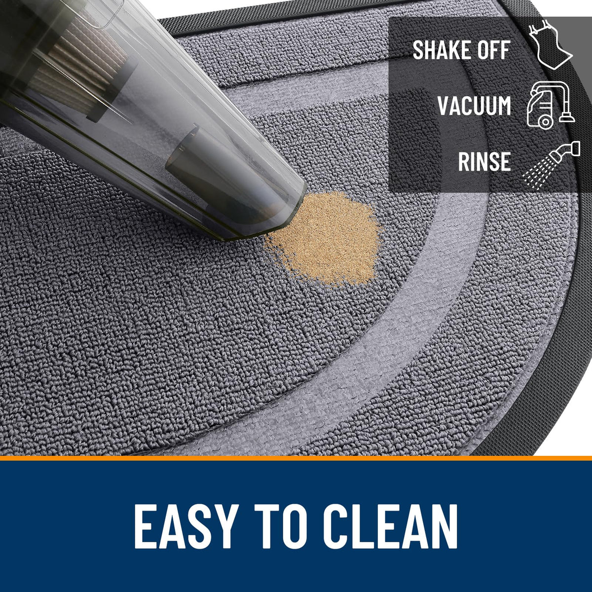 Half Circle Front Door Mat Outside 47x23 All