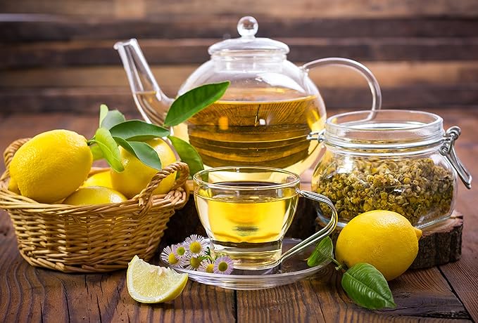Chamomile Tea 1LB (16Oz) 100% CERTIFIED Organic (USDA seal) Chamomile Flowers Herbal Tea (Matricaria Chamomilla) in 1 lb Bulk BPA-free Resealable Bags from U.S. Wellness