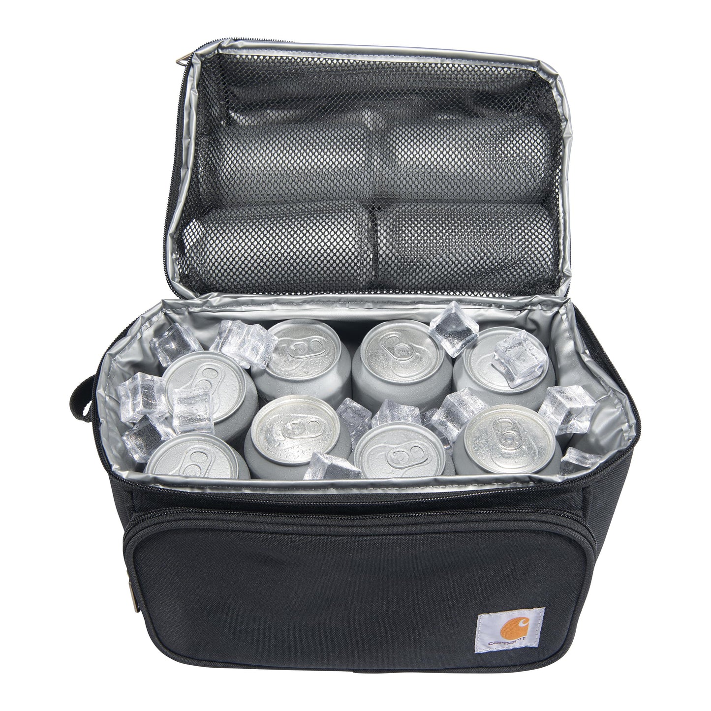 Carhartt Camping Cooler, Worksite Lunchbox, Soft Shell Lunch Bag for Construction Sites, Work and Everyday Use, Black